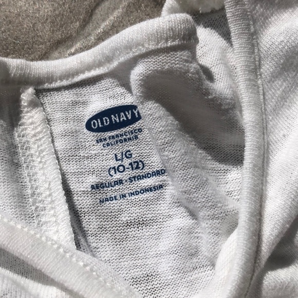 Old Navy Kids Girls Tank Tops Large 10/12 Like New - Picture 4 of 4